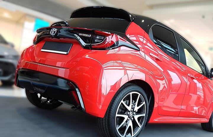 Produktbild Avisa Edelstahl Ladekantenschutz für Toyota Yaris ab 2020 bis heute (Heck)