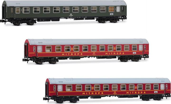Produktbild Arnold DR 3er-Set OSShD Typ B Personenwagen Spree-Alpen-E (Spur IV)