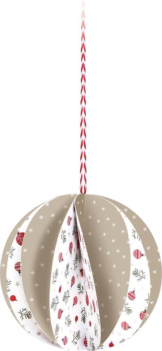 Actual product image Ursus Motif photo card "Christmas balls", approx. 49.5 x 68 cm (300 g/m², 1 x)