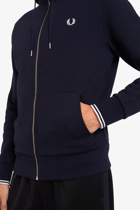 Produktbild Fred Perry Hooded Jacket Navy (XL)