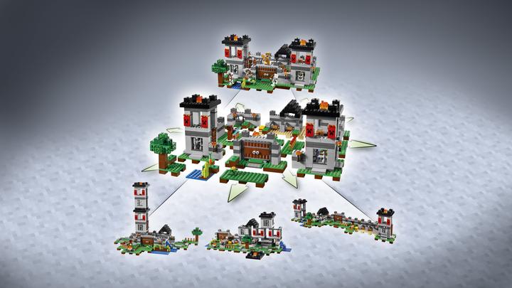 Image du produit LEGO Minecraft – La Forteresse (21127, LEGO Minecraft)