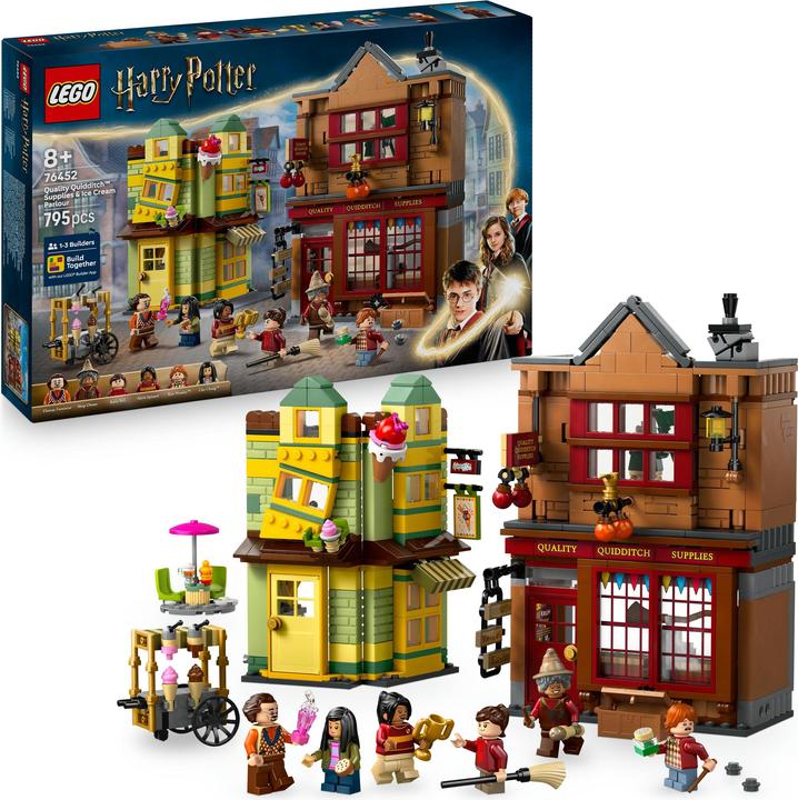 Produktbild LEGO Qualität für Quidditch & Fortescues Eissalon (76452, LEGO Harry Potter)