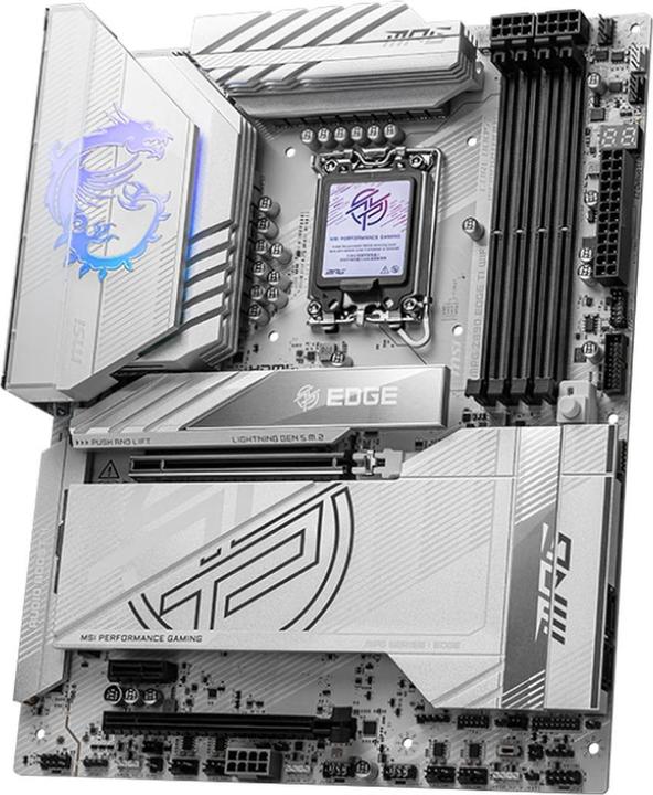 Productafbeelding MSI MPG Z890 EDGE TI WiFi (LGA 1851, Intel Z890, ATX)