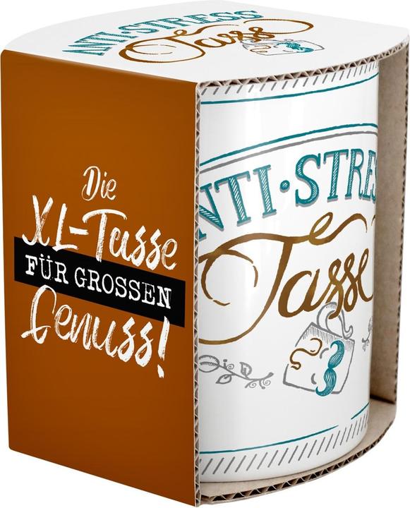 Immagine prodotto Sheepworld Tazza caffè Anti-Stress 600 ml, 1 pezzo, Bianco (600 ml, 1 x)