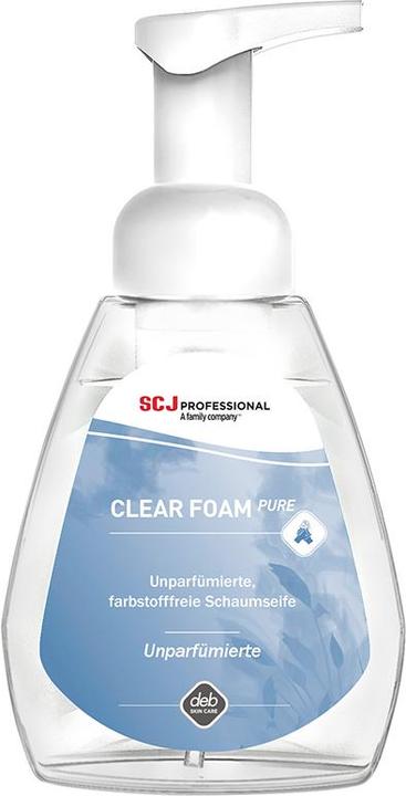Stoko Schaumseife Clear FOAM Pure 250 ml ohne Duft-/Farbstoffe (Handseifenspender, 250 ml)