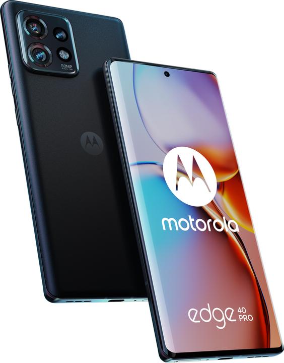 Motorola Edge 40 Pro (256 GB, Quartz Black, 6.67", SIM + eSIM, 50 Mpx, 5G)