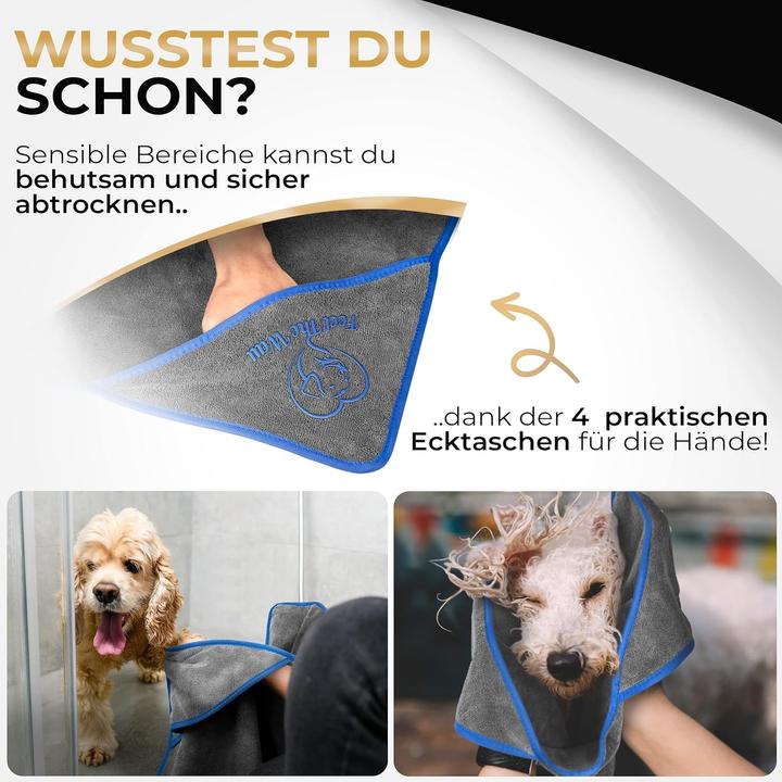 Produktbild Feel The Wau Hundehandtuch (Hund)