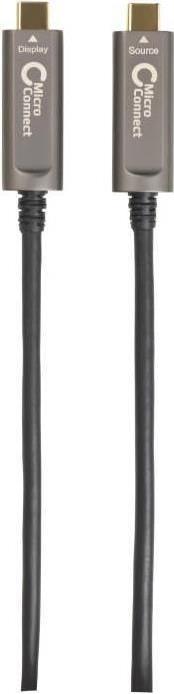 Actual product image MicroConnect MC-USB3.1CC10OP USB Cable 10 m USB 3.2 Gen 2 (3.1 Gen 2) USB C Black (10 m, USB 3.2 Gen 2)