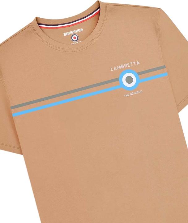 Immagine prodotto Lambretta Classic SS24 Maglietta Strisce Uomo (XL)