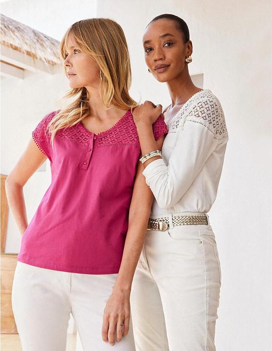 Immagine prodotto Anne Weyburn Pantaloni 7/8 in cotone elasticizzato (50)