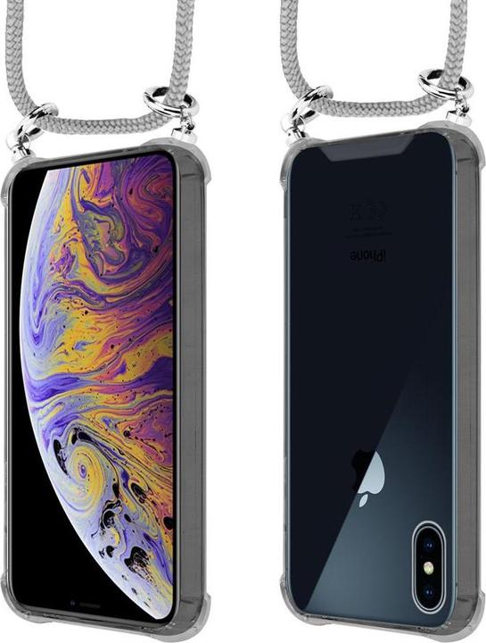 Produktbild Cadorabo TPU Handy Kette SILBER Cover