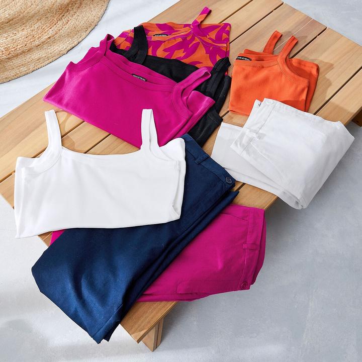 Immagine prodotto Anne Weyburn Pantaloni 7/8 in lino/cotone (48)