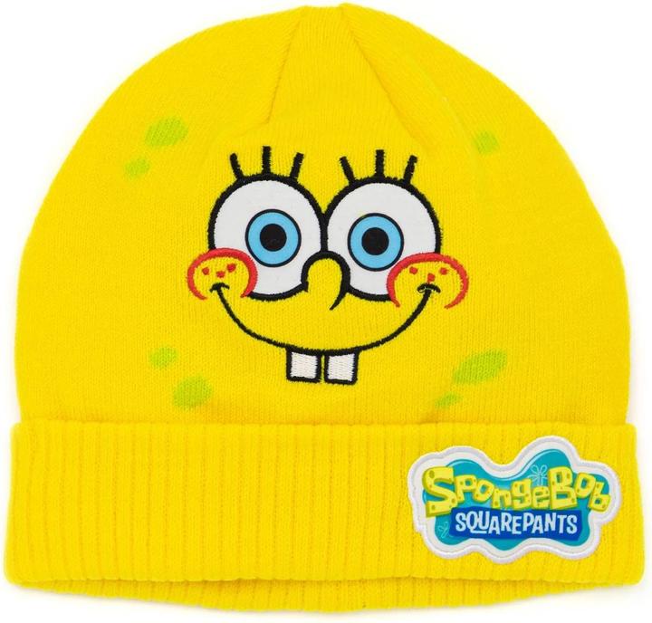 Produktbild Spongebob Squarepants Strickmütze und Handschuhe Set