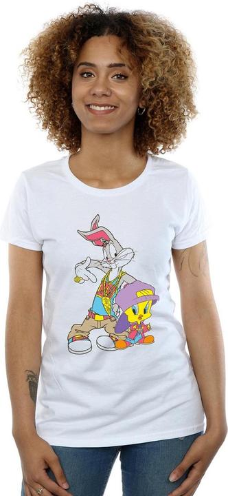 Immagine prodotto Looney Tunes Bugs And Tweety Hip Hop Maglietta Donna (XXL)