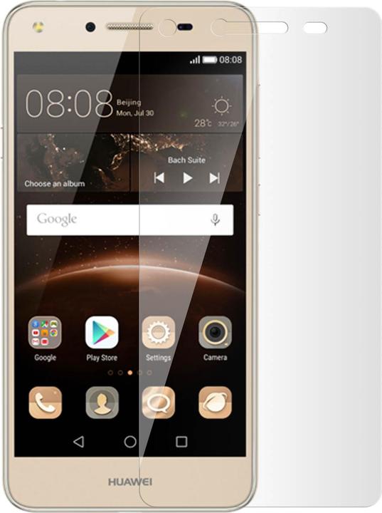 Actual product image Avizar Crystal clear film, glass screen protector (1 Piece, Huawei Y5 II)