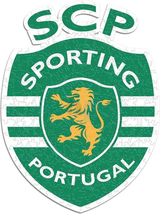 Actual product image Iconic Sporting CP - Logo - Wooden Puzzle Size S (150 pieces) (150 pieces)