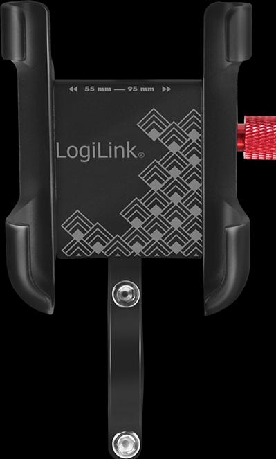 Actual product image LogiLink Smartphone bike mount, straight, for 3.57" smartphones