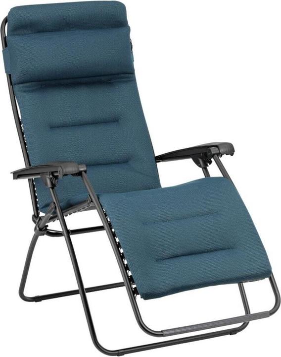 Actual product image Lafuma Padded zero-gravity relax lounger Rsx Clip AirComfort Coral Blue
