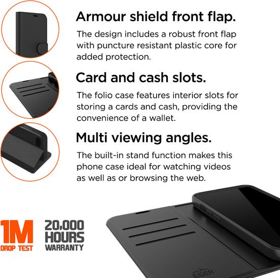Produktbild Eiger North Folio Bookcase (Samsung Galaxy A05s)