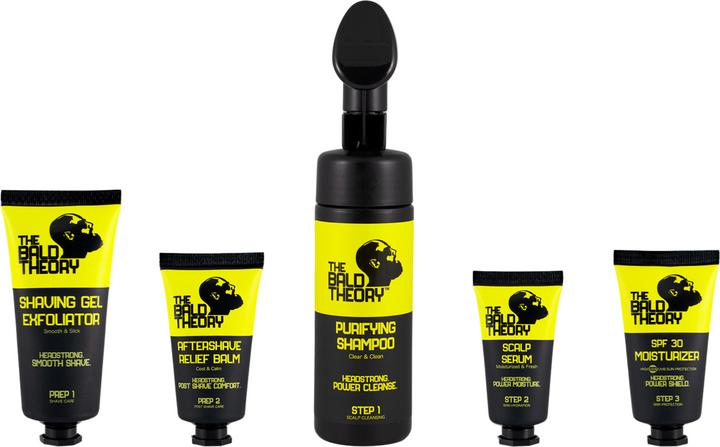 Image du produit The Bald Theory Lot de 5 (Shampoing liquide)