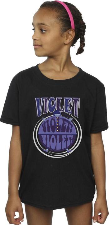 Produktbild Willy Wonka & the Chocolate Factory Violet Turning Violet TShirt Mädchen (128)