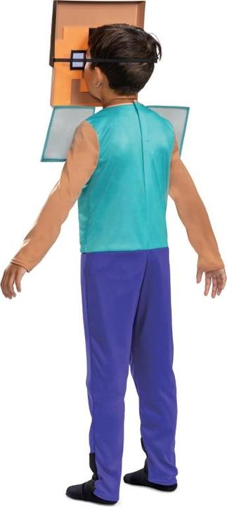 Actual product image Jakks Pacific Disguise - Minecraft Costume - Steve (128 cm) (128, 134, 125 C, 130 C)