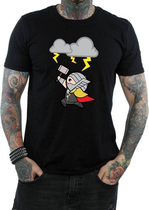 Immagine prodotto Kawaii Thor God Of Thunder Maglietta Uomo (S)