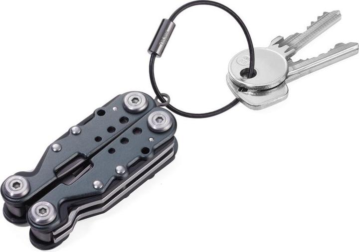 Immagine prodotto Troika ARBEITSGERÄT mini utensile multifunzione con 10 funzioni, grigio opaco (10 Funzioni)