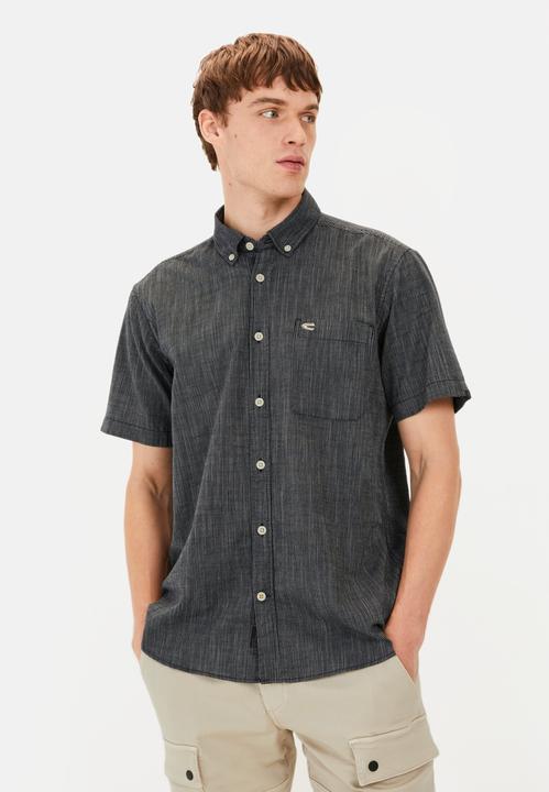 Actual product image Camel Active Kurzarmhemd mit Strukturmuster (6XL)