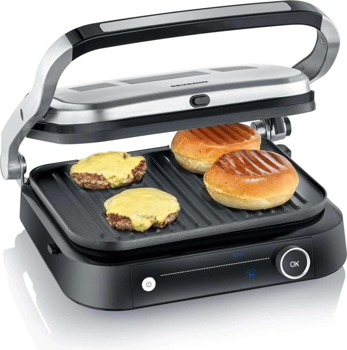 Actual product image Severin KG 2395 Contact grill black/silver