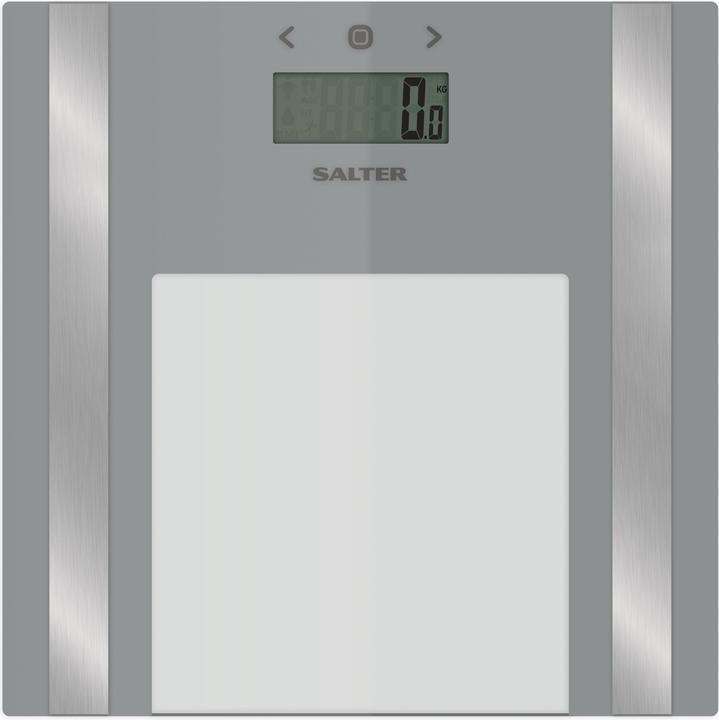 Salter 9158 SV3R Bilancia analitica ultra sottile in vetro argento (180 kg)