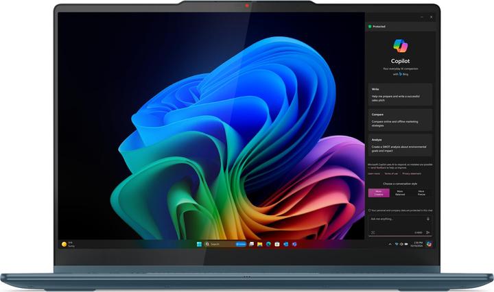 Produktbild Lenovo Yoga 7 2-in-1 (14", AMD Ryzen AI 5 340, 16 GB, 512 GB, DE)