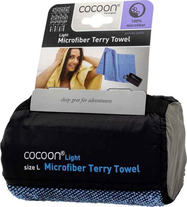 Actual product image Cocoon Microfiber Terry Towel Light Large (60 x 120 cm)