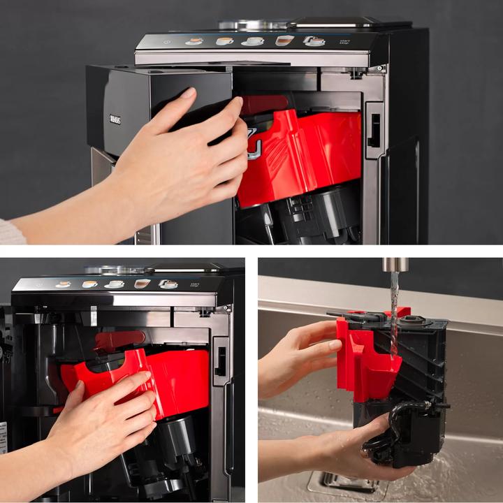 Actual product image Siemens EQ.500 TQ507R03 - Volautomatic espressomachine - Zwart (EU plug)