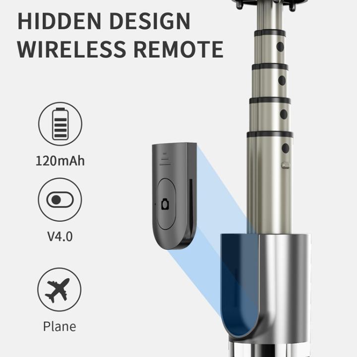 Immagine prodotto Ueli Express Bastone per selfie con treppiede integrato e telecomando 82 cm