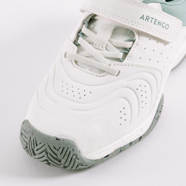 Immagine prodotto Kuikma Kinder Tennisschuhe mit Klettverschluss - TS Strong Kd weiss (32)