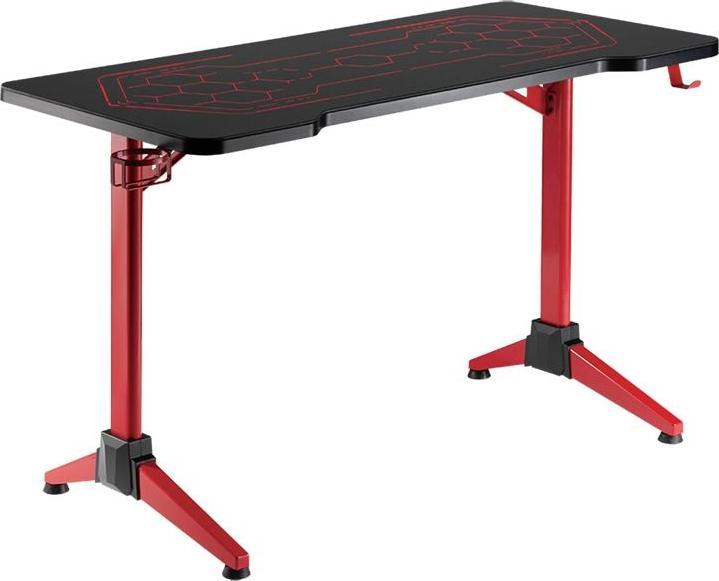 Produktbild LogiLink Gaming-Schreibtisch mit Geo-Wabenmuster