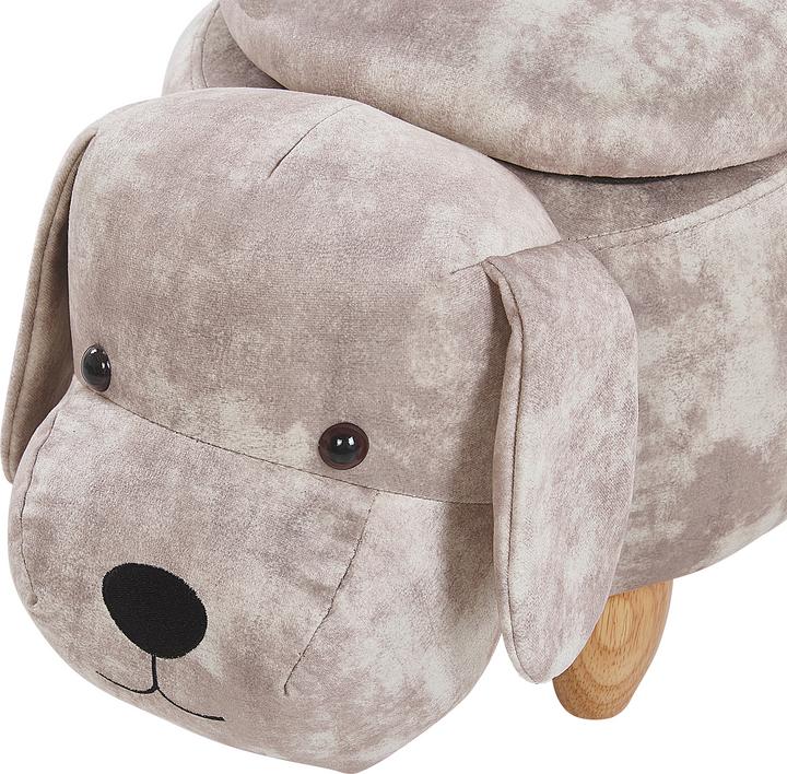 Produktbild Beliani Bilian Pufa Bestie mit Schleier, beige DOGIS.
