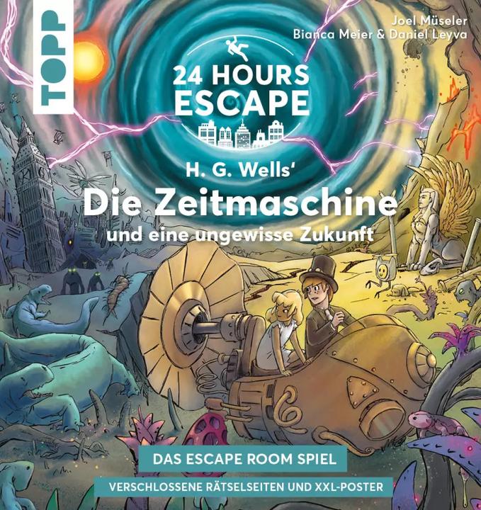 Immagine prodotto 24 ORE ESCAPE - Il gioco della stanza della fuga - La macchina del tempo (Tedesco)