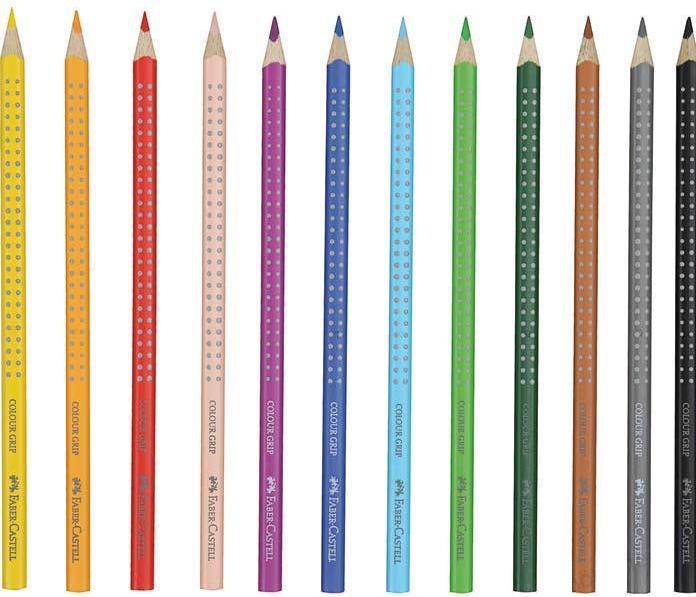 Immagine prodotto Faber-Castell impugnatura a colori (Multicolore, 12 x)