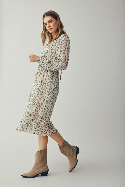 Produktbild Vila Langarm Midikleid (40)
