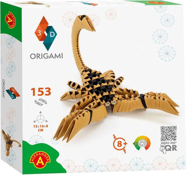 Image du produit Selecta Spielzeug ORIGAMI 3D - Scorpion, 153p.