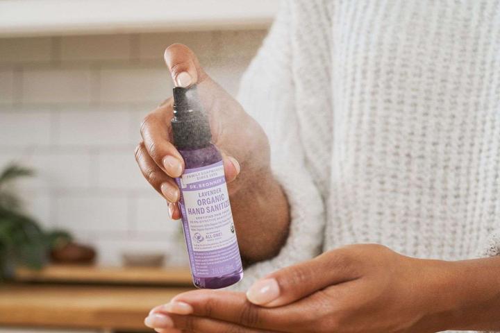 Produktbild Dr. Bronner's Organic Lavender Hand Sanitizer Spray (60 ml)