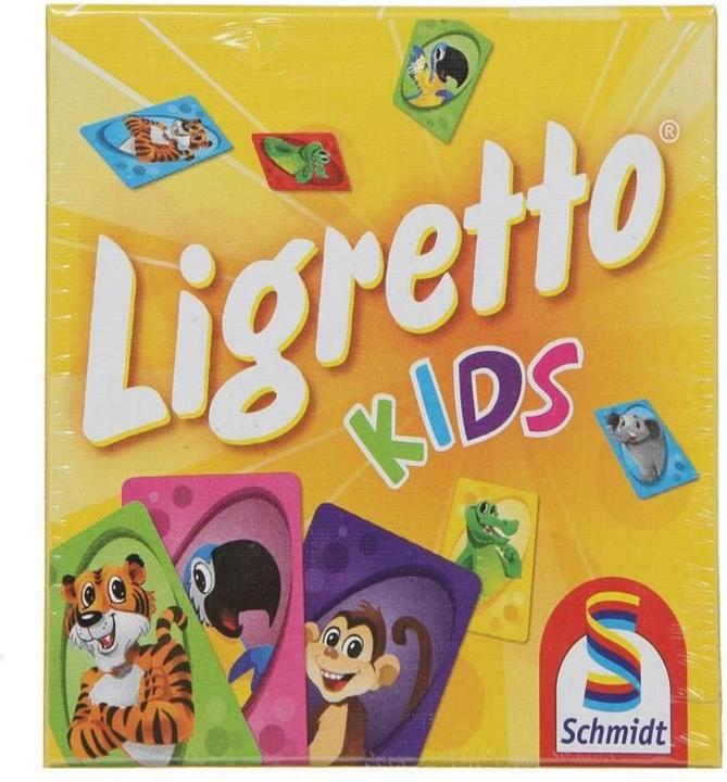 Actual product image Schmidt Spiele Ligretto Kids (German, English, French, Italian)