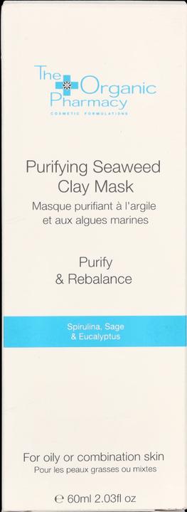 Actual product image The Organic Pharmacy Purifying Seaweed Clay Mask (60 ml)