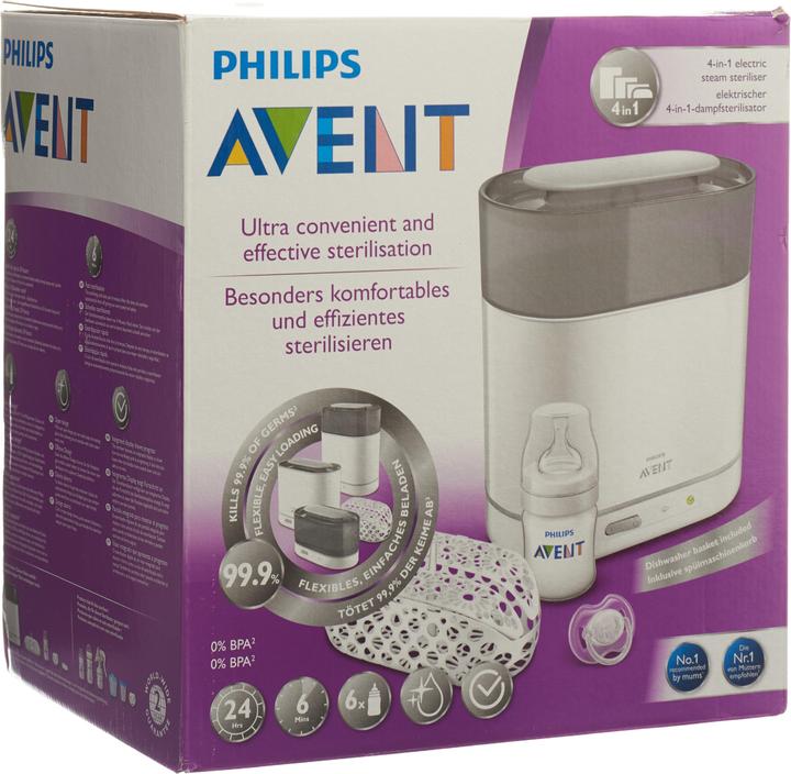 Image du produit Philips Avent Stérilisateur à vapeur 4 en 1