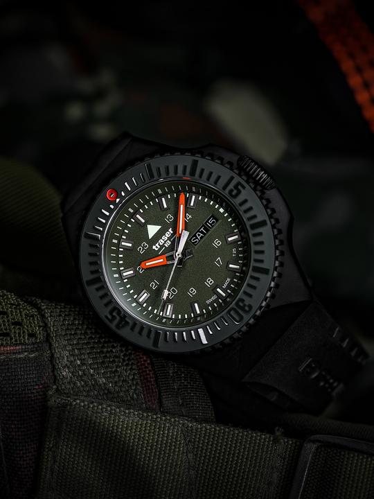 Produktbild Traser P69 Black Stealth (Taucheruhr, 46 mm)