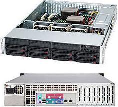 Actual product image Supermicro 2U CHASSIS 8X3.5HS SAS3/SATA3
