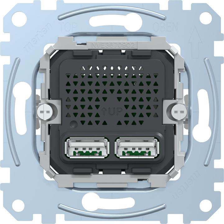 Image du produit Schneider Electric USB-Ladestation-Einsatz MTN4366-0100 (0.10 W)
