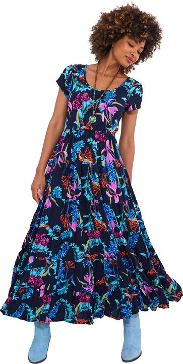 Produktbild Joe Browns PETITE Dark Floral Crinkle Maxi Dress (38)